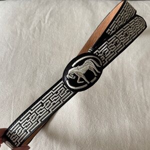 Men’s Size 48 XL Embroidered Rodeo Belt